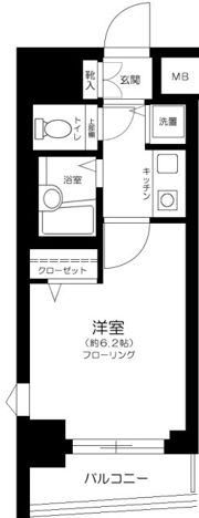 プレール武蔵小山2番館の間取り画像