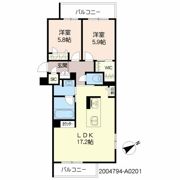 ベレオ青葉の間取り画像