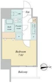 エスプレイス鶴舞ガーデンテラスの間取り画像