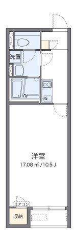 レオネクストS＆Hの間取り画像