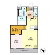 メルベーユおおたかの森 1号棟の間取り画像