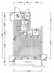 ビッグヴァンステイツ伊勢佐木南の間取り画像