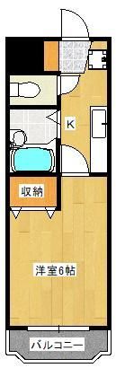シャトレ戸ノ上IIの間取り画像