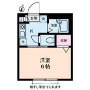 グリーンフラッツ旗の台の間取り画像