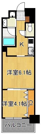 コンダクトレジデンスHIBIKINOの間取り画像