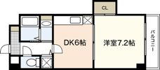 AZALEA中広の間取り画像