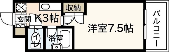 Hornet 21の間取り画像