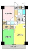 フレール仙台泉中央の間取り画像