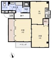 ルナパレスの間取り画像