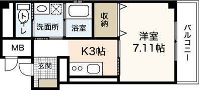 L－あまつはらの間取り画像