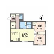 シャーメゾン菊陽の間取り画像