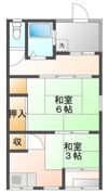 内本町1丁目平屋テラスの間取り画像