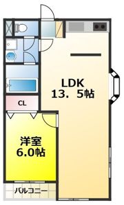 オークヴィラの間取り画像