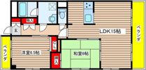 ディアコート村瀬の間取り画像