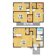 CASA B棟の間取り画像