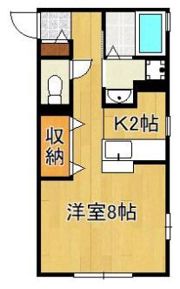 ウィルコート霧ヶ丘の間取り画像
