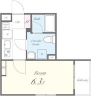 ランドヴィル千住柳町の間取り画像