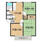 アーバンヒルBの間取り画像