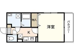 ヴィランス大塚Ⅰの間取り画像