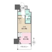 ルフォンプログレ元浅草マークスの間取り画像