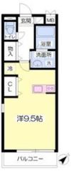 E・スクウェア森小路の間取り画像