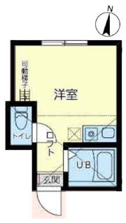 ユナイト横浜マクレドカナールの間取り画像