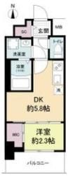 セレニテ江坂グランデの間取り画像