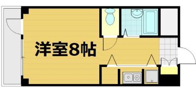 第24長栄アビタシオンの間取り画像
