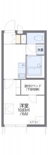 レオパレスRTフォーブルの間取り画像