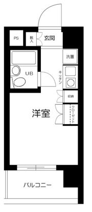 スカイコート明大前第2の間取り画像