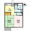 コーポ大町の間取り画像