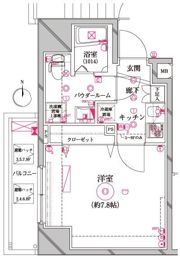 レアライズ入谷の間取り画像