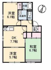 リッシュ伊藤 B棟の間取り画像
