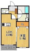 プレステージ森下の間取り画像