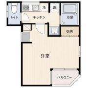 flap王子の間取り画像