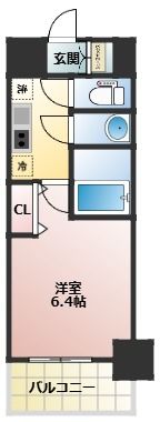 プレサンス淡路駅前の間取り画像