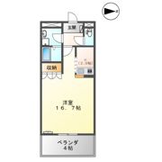 コンフォース幸橋の間取り画像