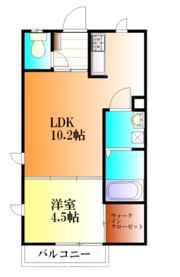アンソレイエの間取り画像