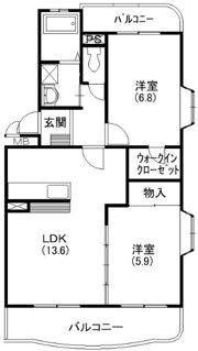 アンシャンテの間取り画像