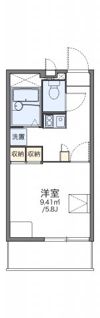 レオパレスメロディーベルイノⅡの間取り画像