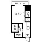 コーラルポワント難波WESTの間取り画像