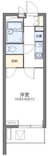 レオパレス空の間取り画像