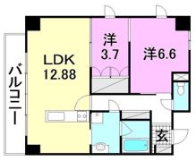 グレースコート雄郡の間取り画像