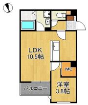 Crecia片野IIの間取り画像
