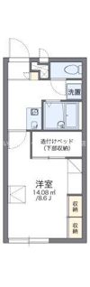レオパレスコスモの間取り画像