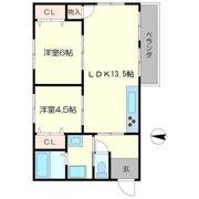 小寺ハイツの間取り画像