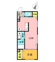 セントラル寺本の間取り画像