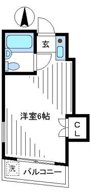 パールハイツの間取り画像