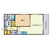 アンプルールクラージュDearの間取り画像