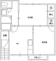 メゾン撫川1号棟の間取り画像